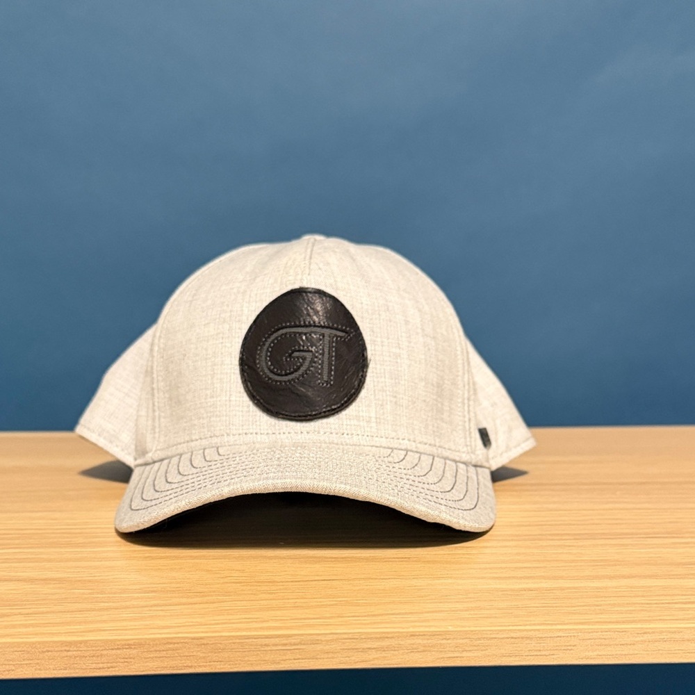 Melin GT Embroidered Patch Light Gray Baseball Cap